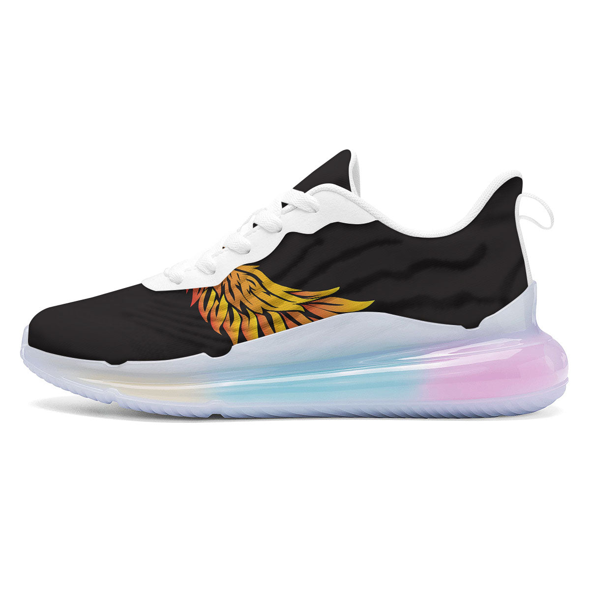 Angel Phoenix Print Running Sneakers-grizzshop