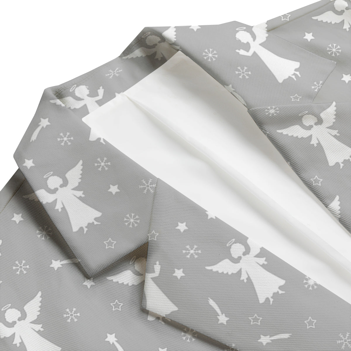 Angel Print Pattern Men's Blazer-grizzshop