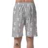 Angel Print Pattern Men's Shorts-grizzshop