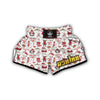 Animal Santa Christmas Muay Thai Boxing Shorts-grizzshop