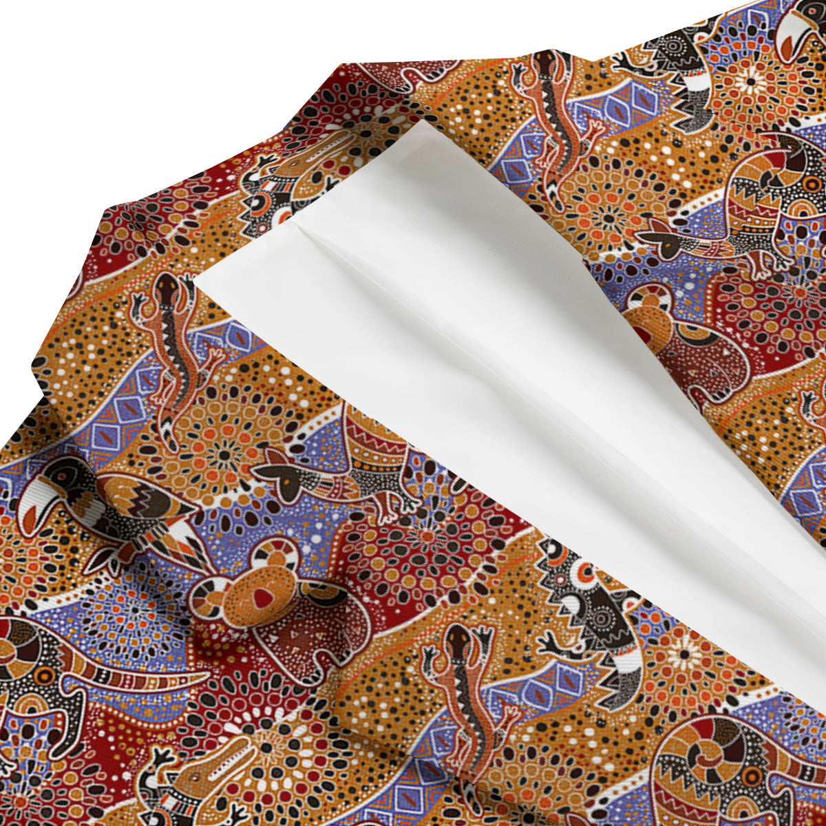 Animals Aboriginal Print Pattern Men's Blazer-grizzshop