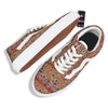 Animals Aboriginal Print Pattern Skate Shoes-grizzshop