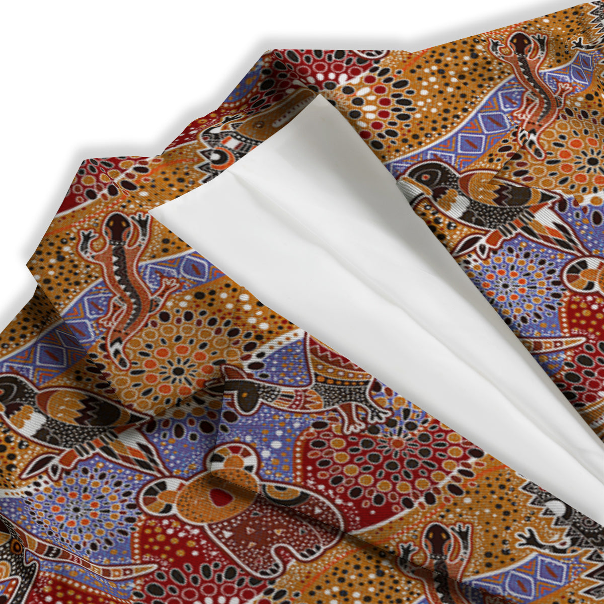 Animals Aboriginal Print Pattern Women's Blazer-grizzshop