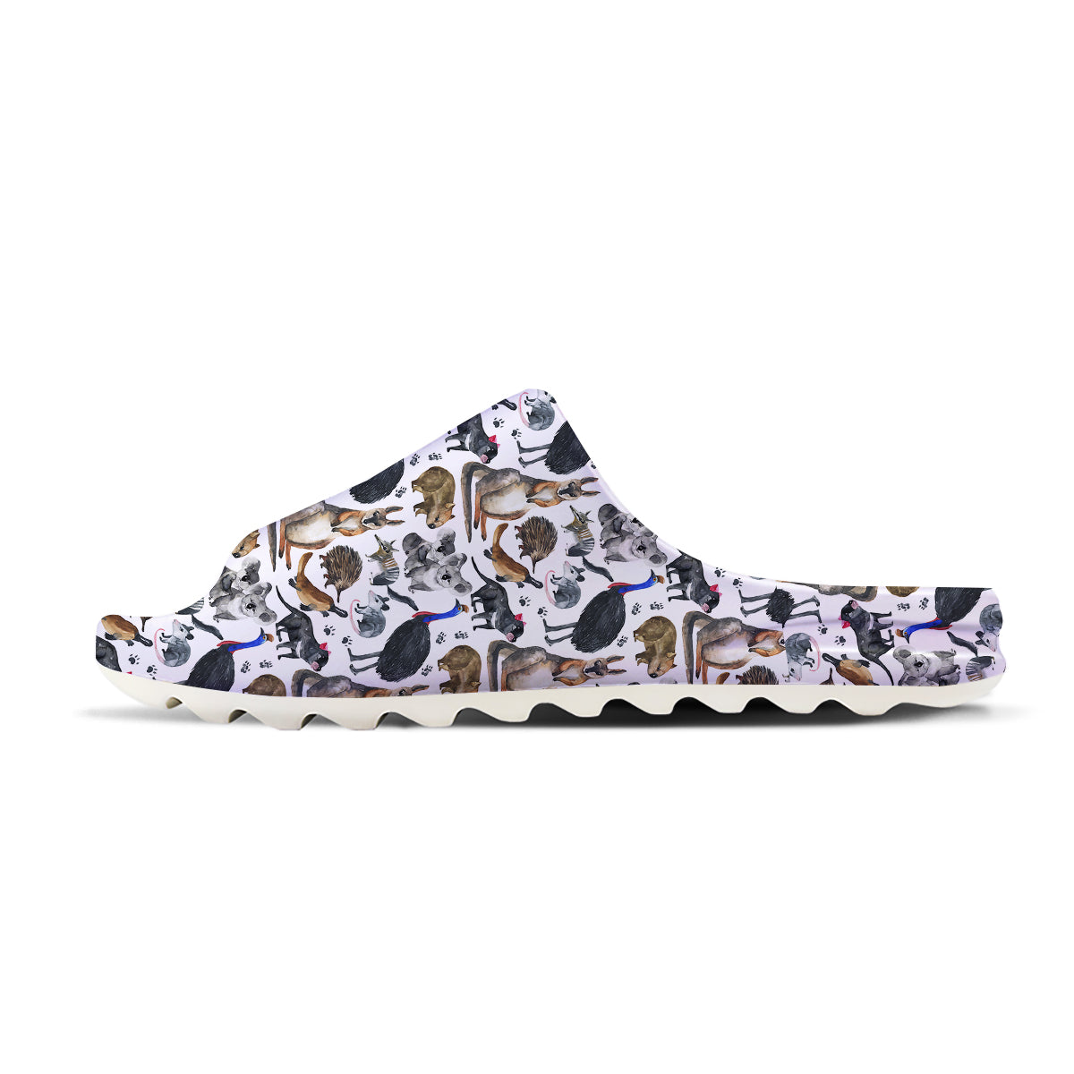 Animals Australian Print Pattern Sandals-grizzshop