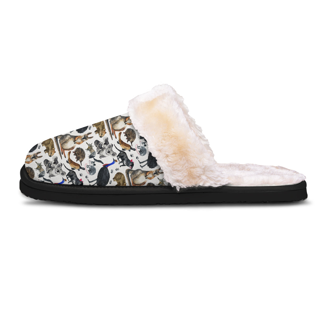 Animals Australian Print Pattern Slippers-grizzshop