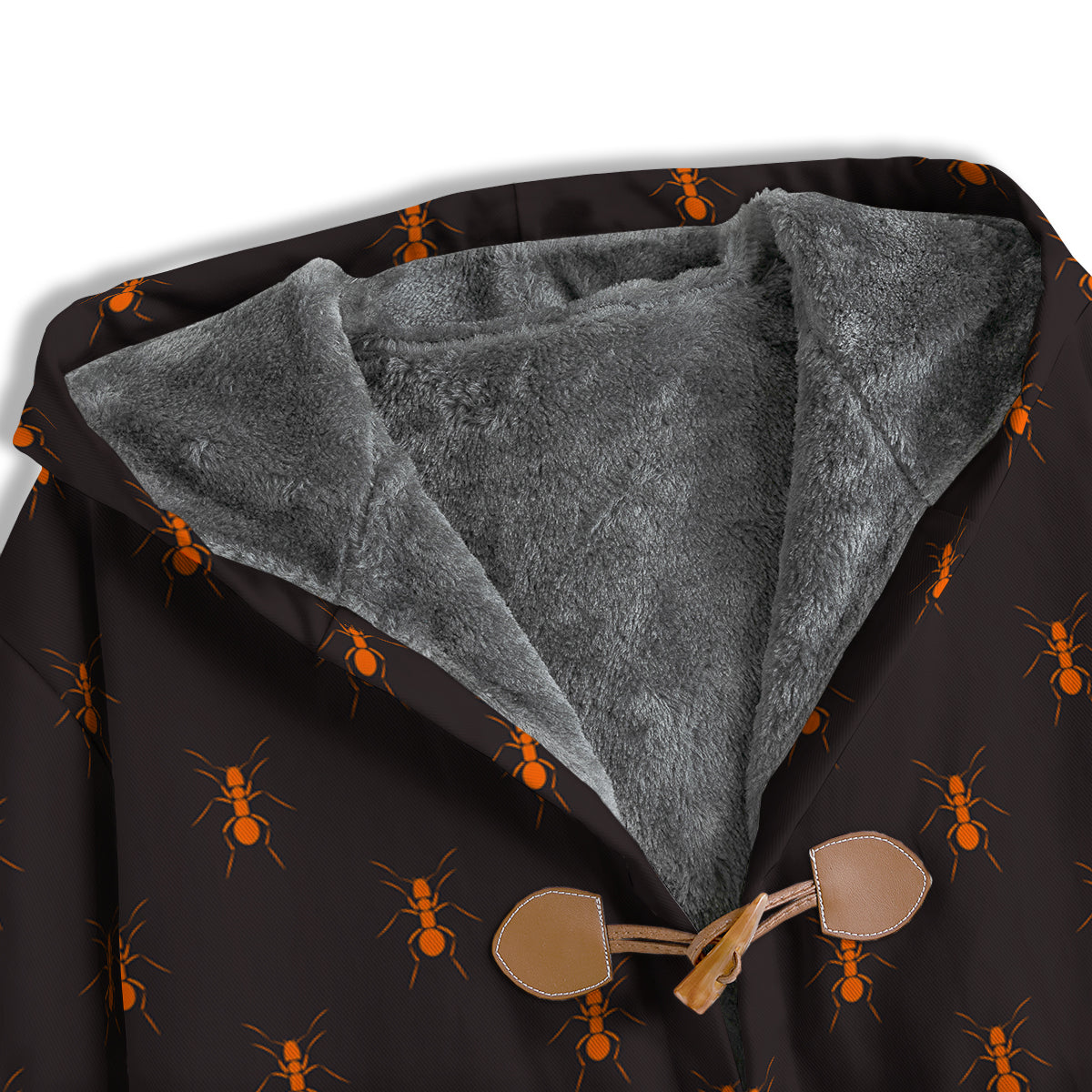 Ant Orange Print Pattern Men's Windbreaker Jacket-grizzshop