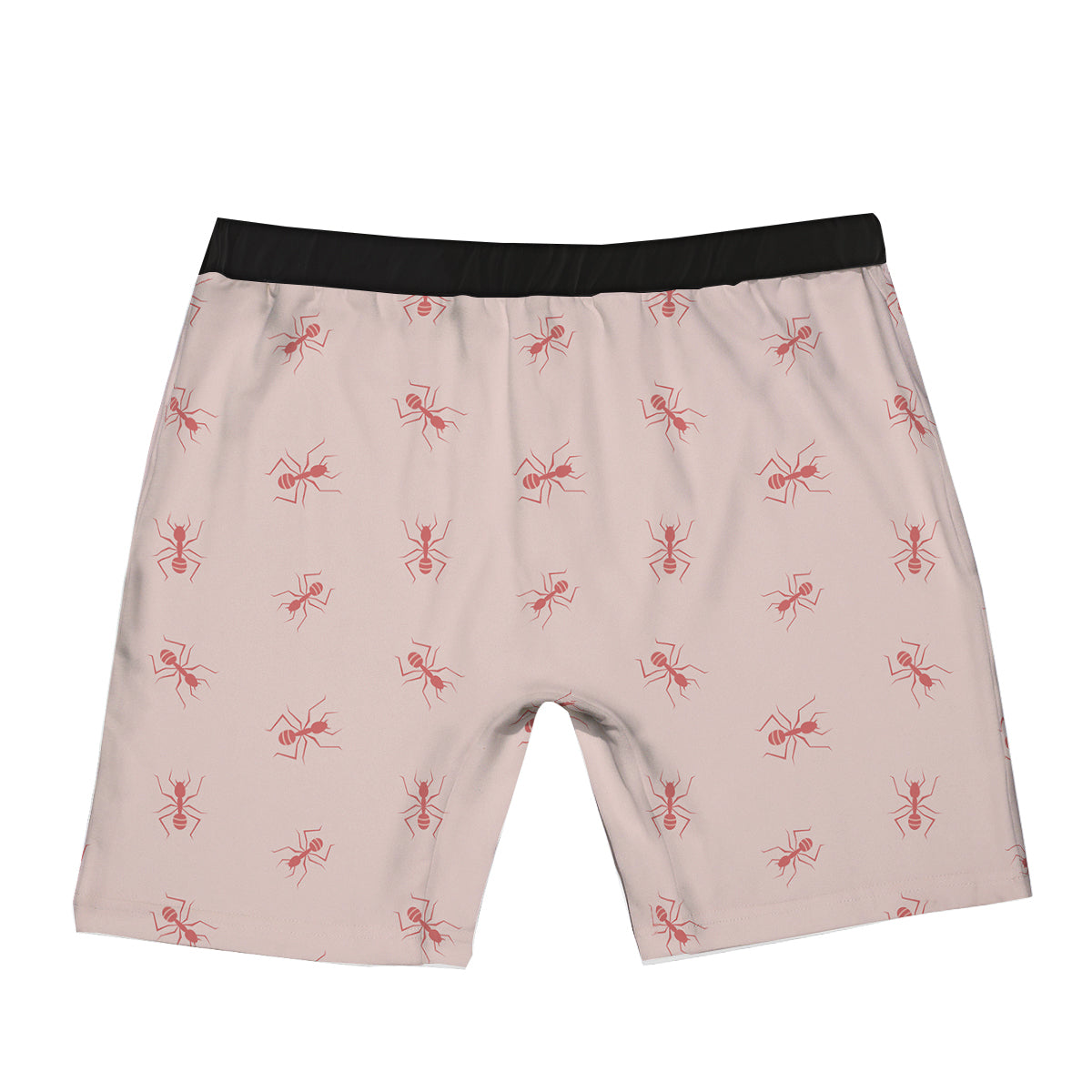 Ant Red Pink Print Pattern Boxer Briefs-grizzshop