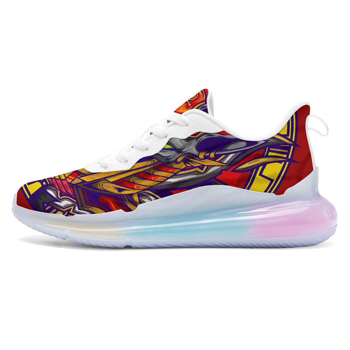 Anubis Exotic Egyptian Print Running Sneakers-grizzshop