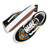 Anubis God Print Skate Shoes-grizzshop