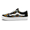 Anubis God Print Skate Shoes-grizzshop