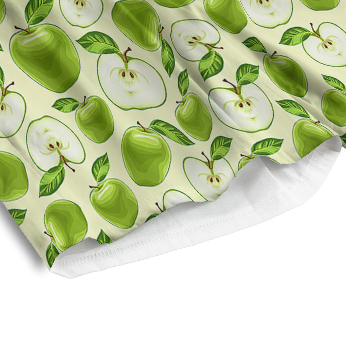 Apple Print Pattern Men's Athletic Shorts-grizzshop