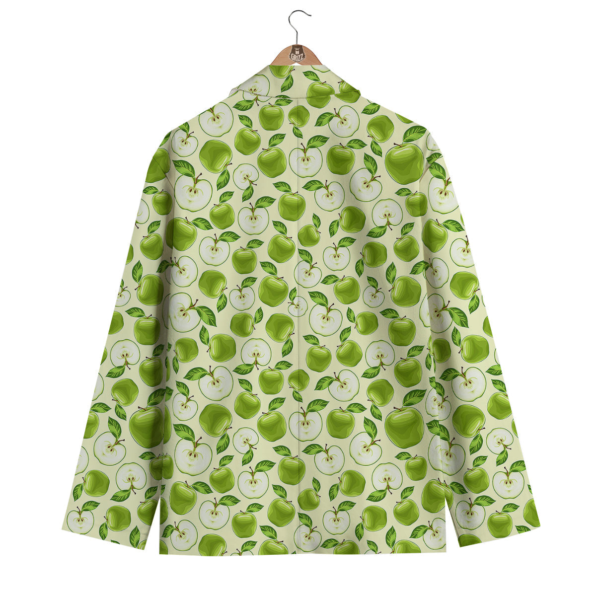 Apple Print Pattern Men's Blazer-grizzshop