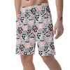 Apple Print Pattern Men's Shorts-grizzshop