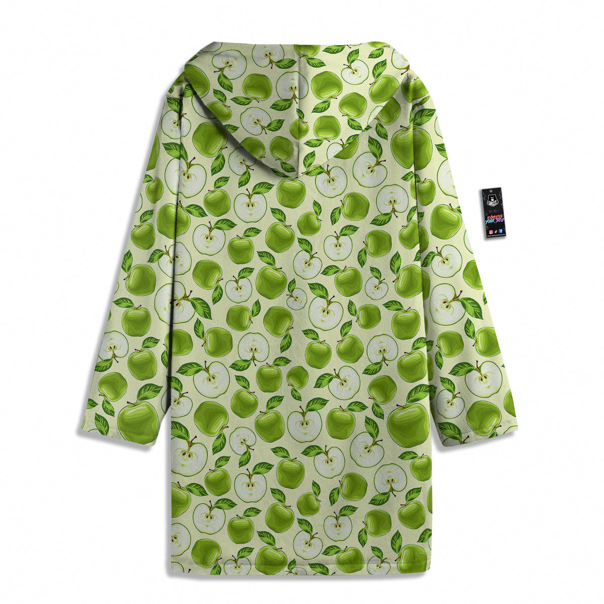 Apple Print Pattern Men's Windbreaker Jacket-grizzshop