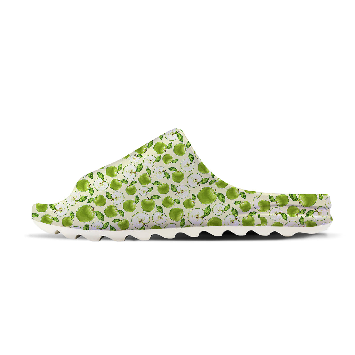 Apple Print Pattern Sandals-grizzshop
