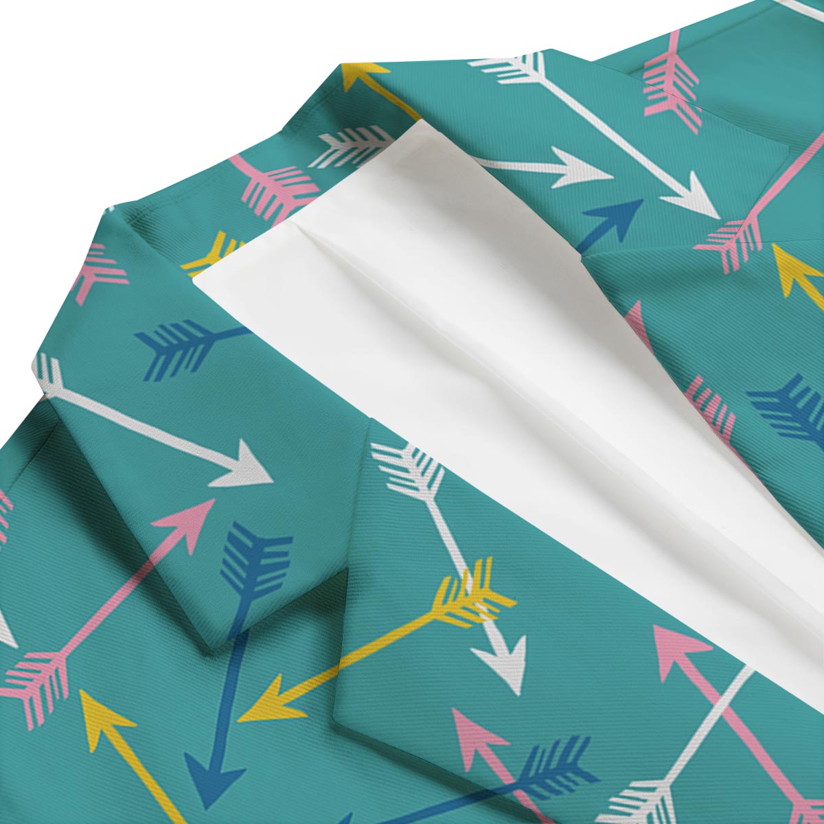 Archery Pattern Print Men's Blazer-grizzshop