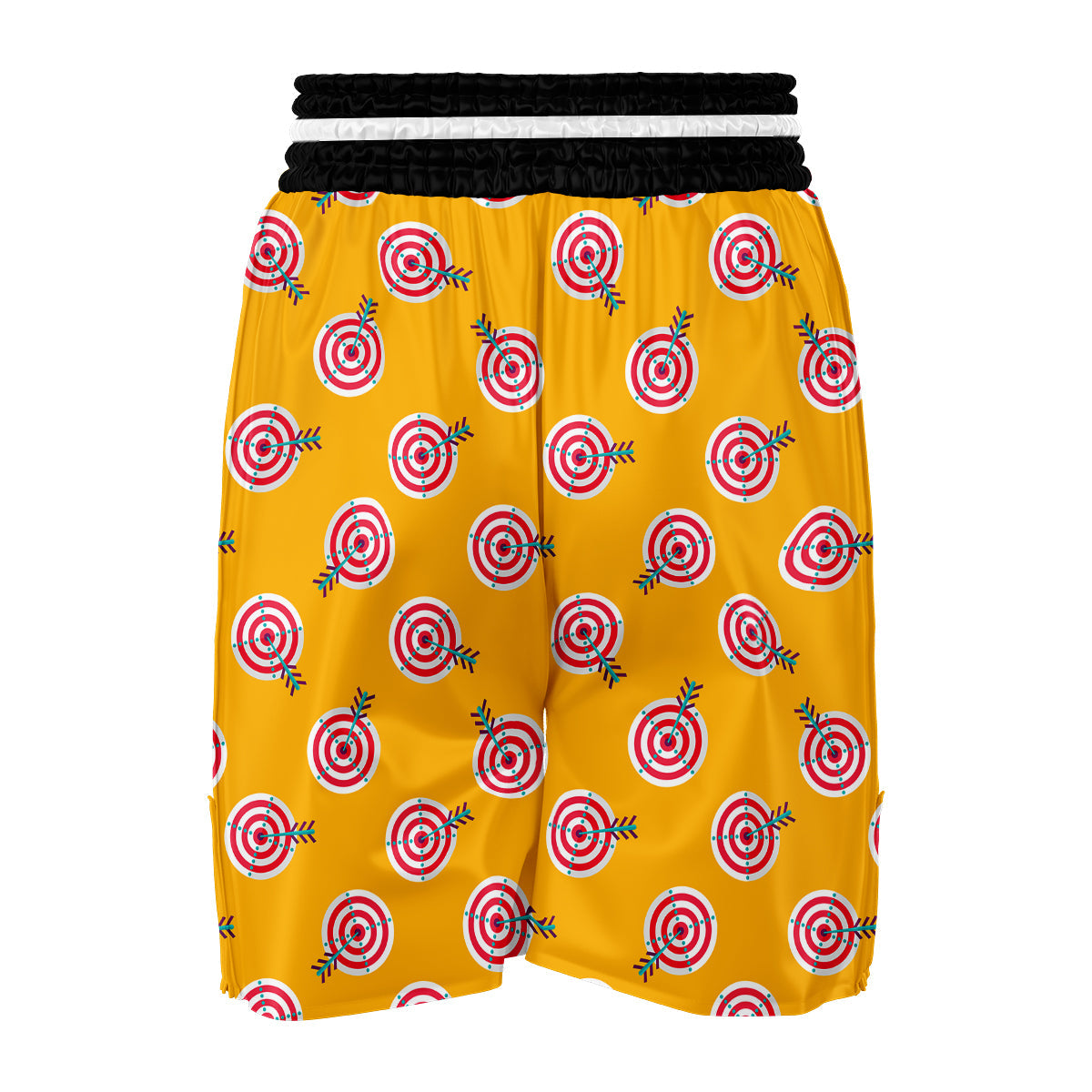 Archery Targets Pattern Print Boxing Shorts-grizzshop