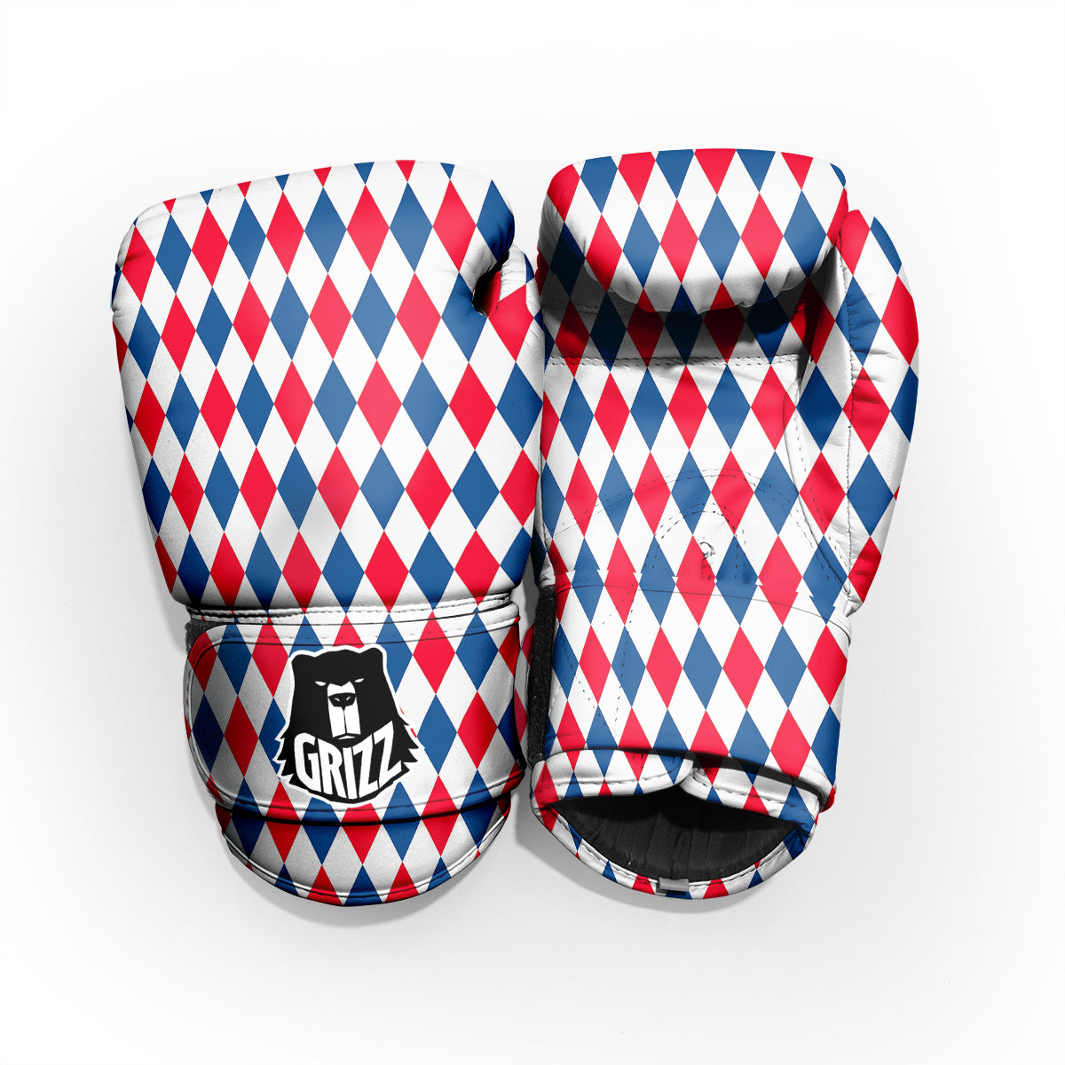 Argyle American Print Pattern Pro Boxing Glove