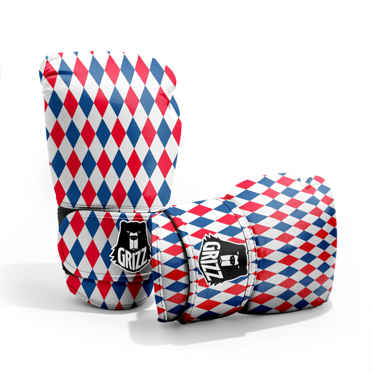 Argyle American Print Pattern Pro Boxing Glove