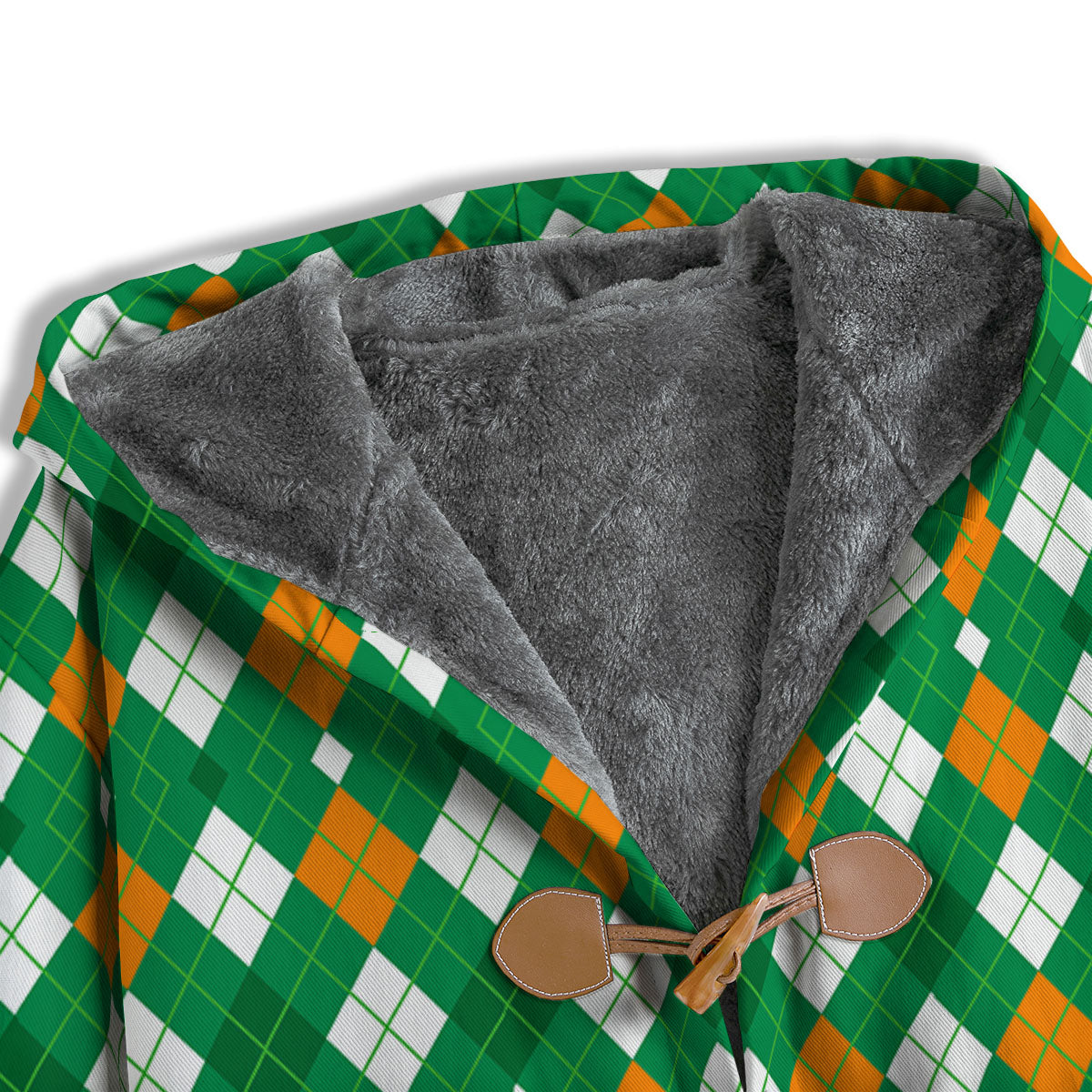 Argyle Irish Print Pattern Men's Windbreaker Jacket-grizzshop