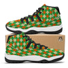 Argyle Saint Patrick's Day Print Pattern Black Bball Shoes-grizzshop