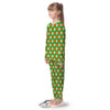 Argyle Saint Patrick's Day Print Pattern Kid's Pajamas-grizzshop