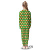 Argyle Saint Patrick's Day Print Pattern Kid's Pajamas-grizzshop