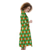 Argyle Saint Patrick's Day Print Pattern Kimono-grizzshop