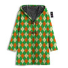 Argyle Saint Patrick's Day Print Pattern Men's Windbreaker Jacket-grizzshop