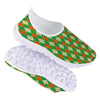 Argyle Saint Patrick's Day Print Pattern Nurse Shoes-grizzshop