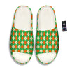 Argyle Saint Patrick's Day Print Pattern Sandals-grizzshop