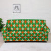 Argyle Saint Patrick's Day Print Pattern Sofa Cover-grizzshop