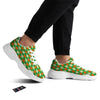 Argyle Saint Patrick's Day Print Pattern White Chunky Shoes-grizzshop