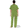 Argyle Saint Patrick's Day Print Pattern Women's Pajamas Set-grizzshop