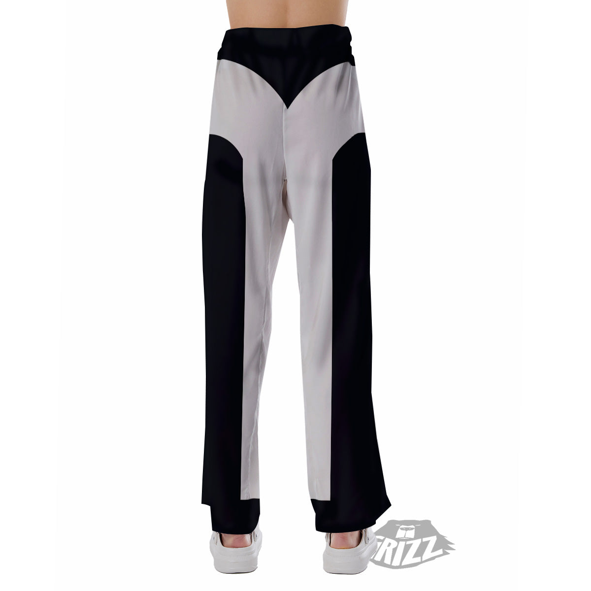 Aries Sign White And Black Print Pajama Pants-grizzshop