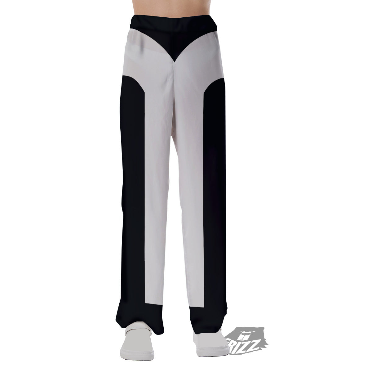Aries Sign White And Black Print Pajama Pants-grizzshop