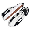 Aries Sign White And Black Print Skate Shoes-grizzshop