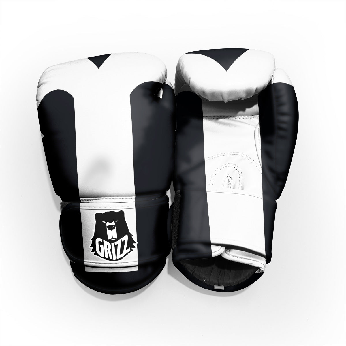 Aries Sign White And Black Print Pro Boxing Glove