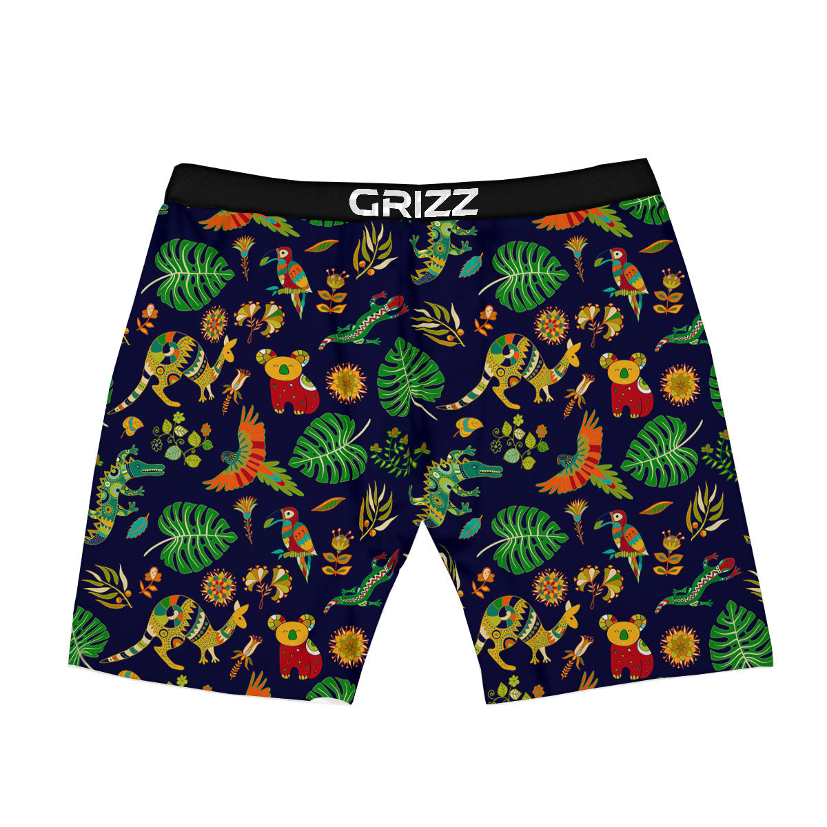Art Australian Aboriginal Print Boxer Briefs-grizzshop