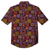Art Australian Aboriginal Print Pattern Button Up Shirt-grizzshop