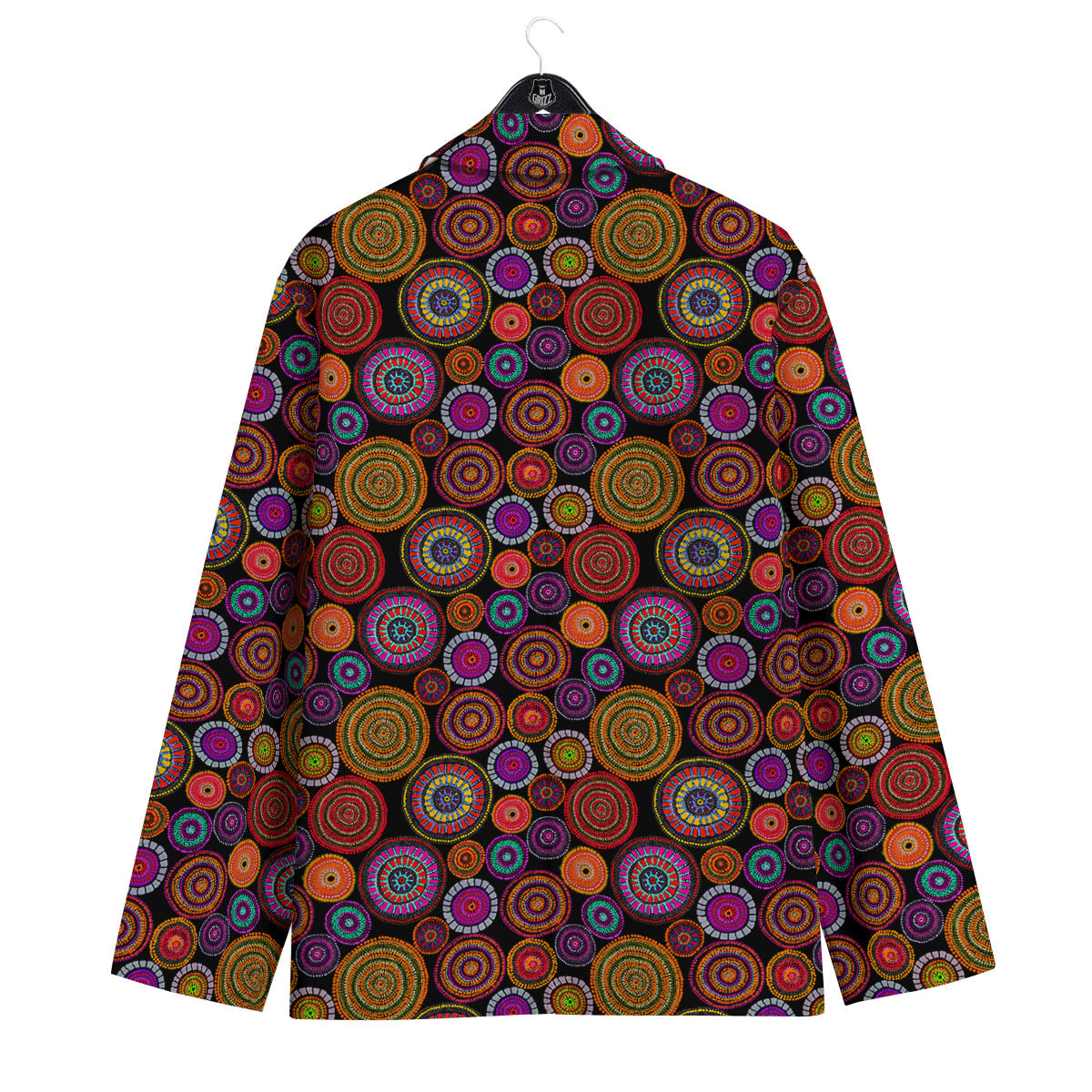 Art Australian Aboriginal Print Pattern Men's Sport Coat-grizzshop