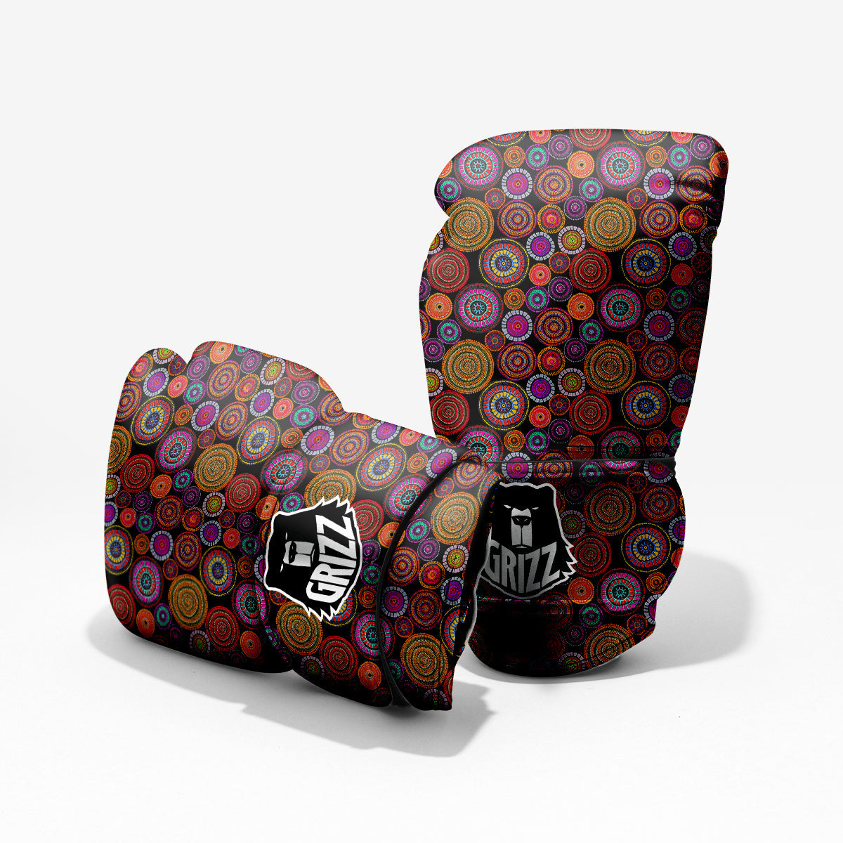 Art Australian Aboriginal Print Pattern Pro Boxing Glove