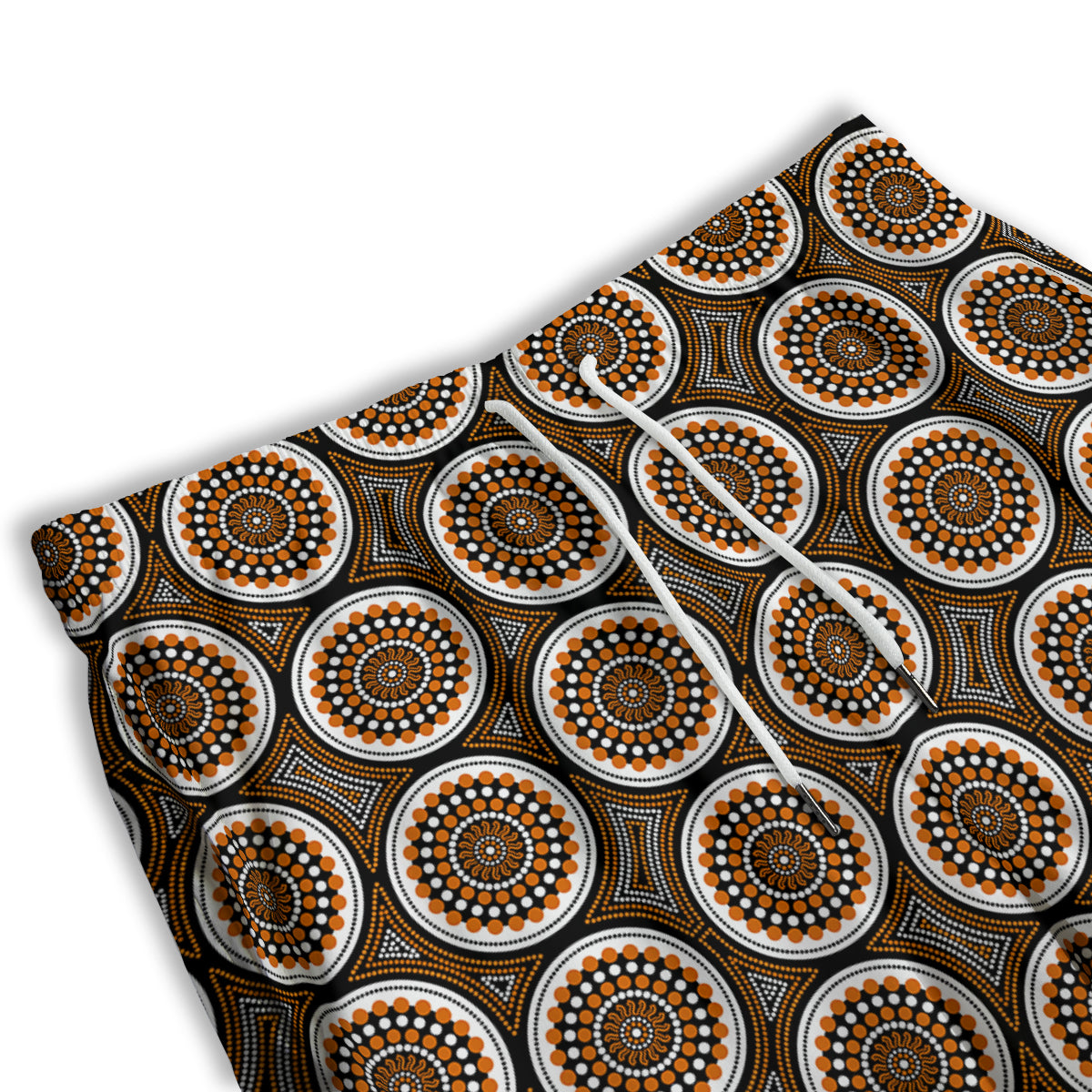 Art Dot Aboriginal Print Pattern Men's Athletic Shorts