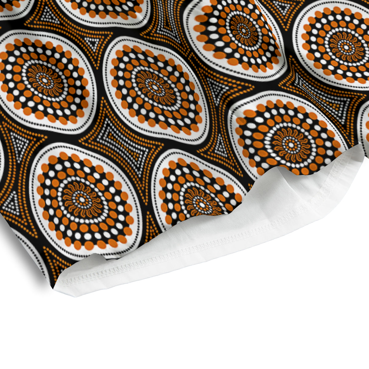 Art Dot Aboriginal Print Pattern Men's Athletic Shorts