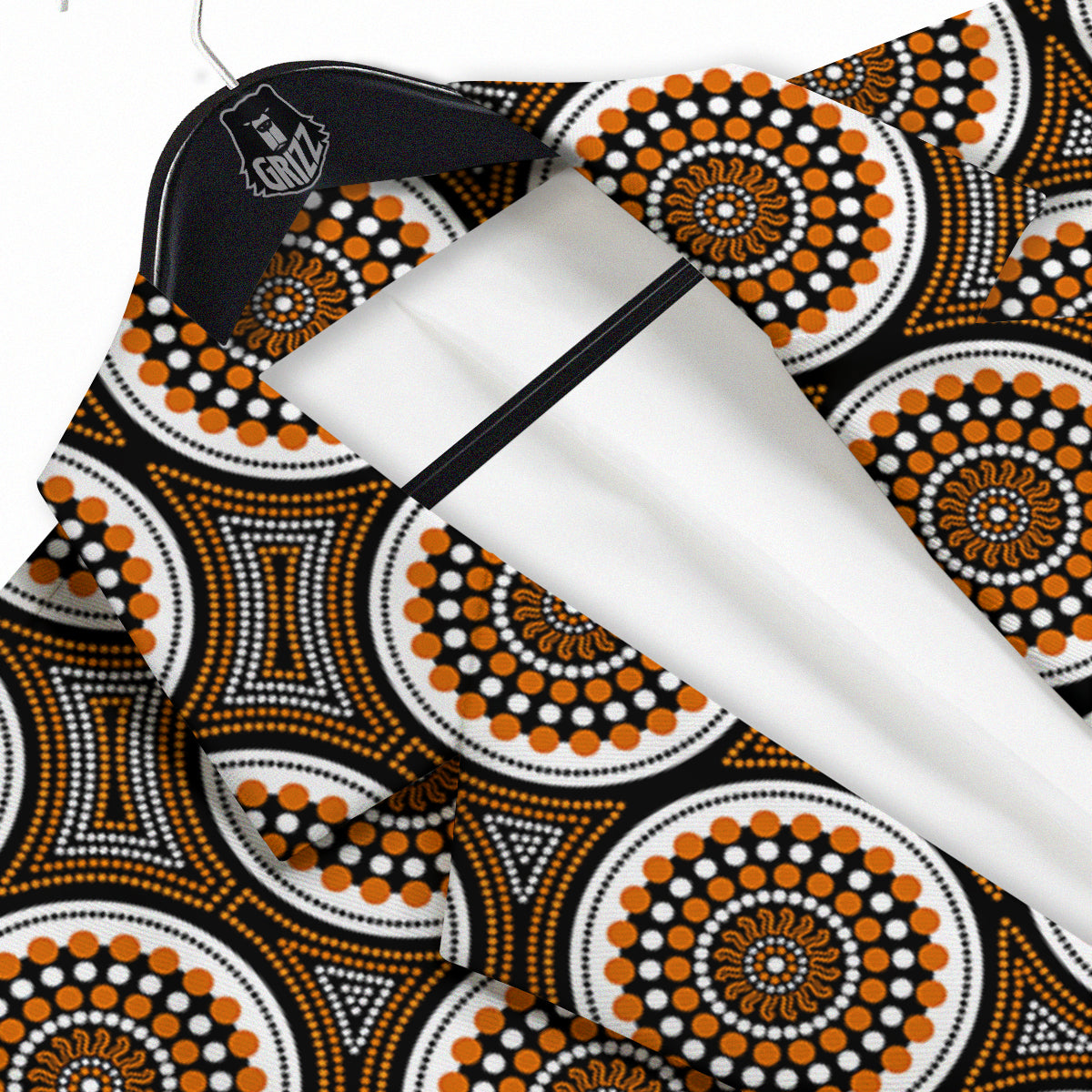 Art Dot Aboriginal Print Pattern Men's Sport Coat-grizzshop