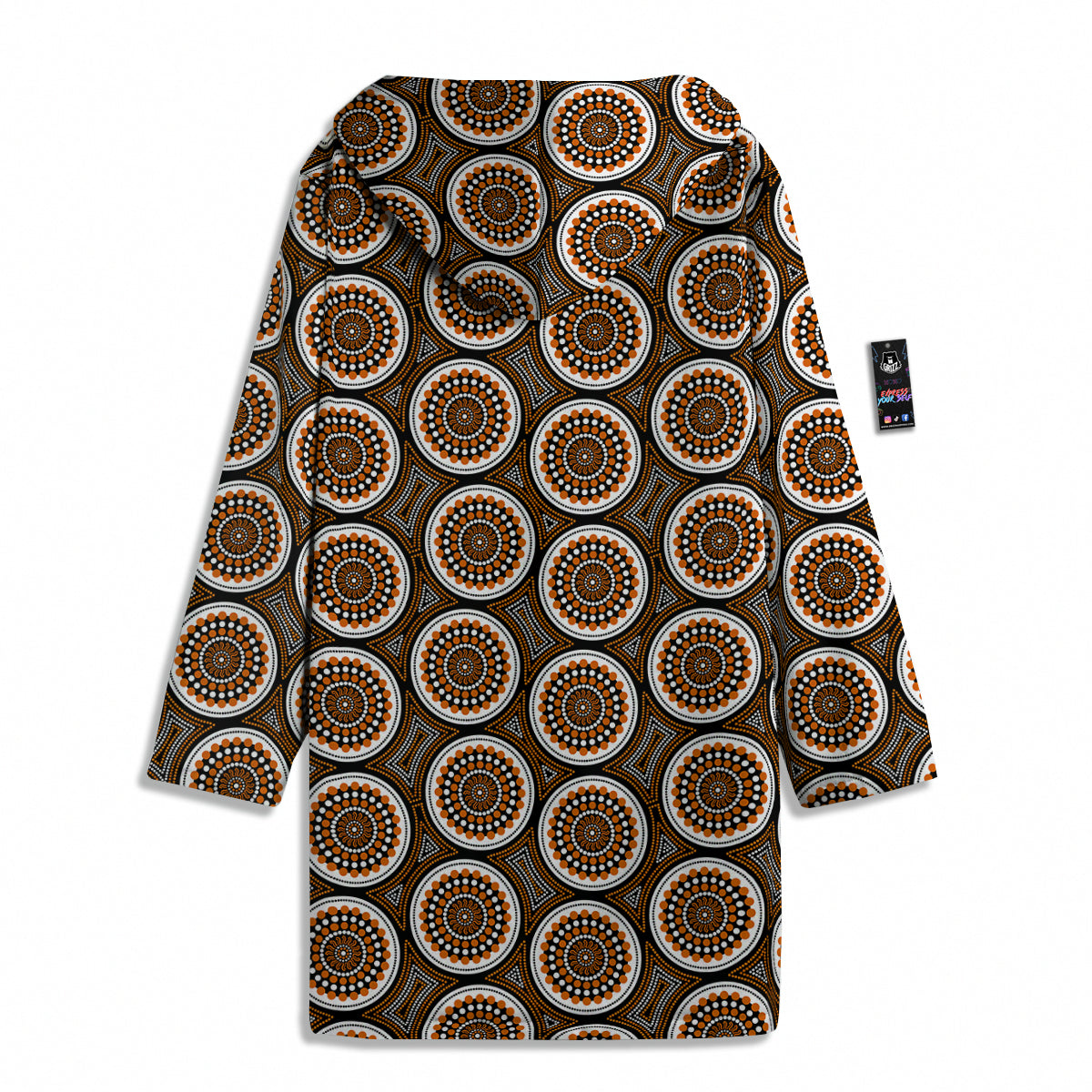 Art Dot Aboriginal Print Pattern Men's Windbreaker Jacket-grizzshop
