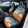 Art Style Hippie 1960s Print Car Seat Covers-grizzshop