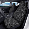 Artwork Black Glitter Print Car Seat Covers-grizzshop