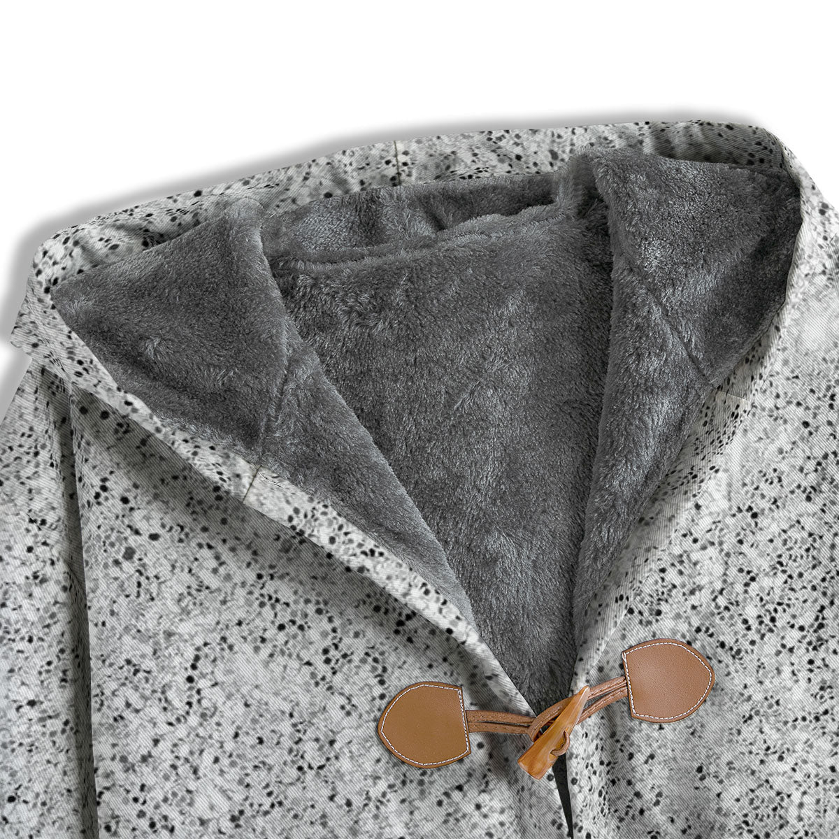 Artwork Glitter Silver Print Men's Windbreaker Jacket-grizzshop