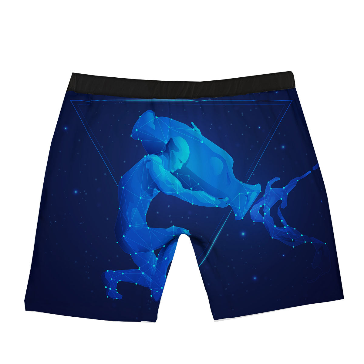Astrological And Aquarius Signs Print Boxer Briefs-grizzshop